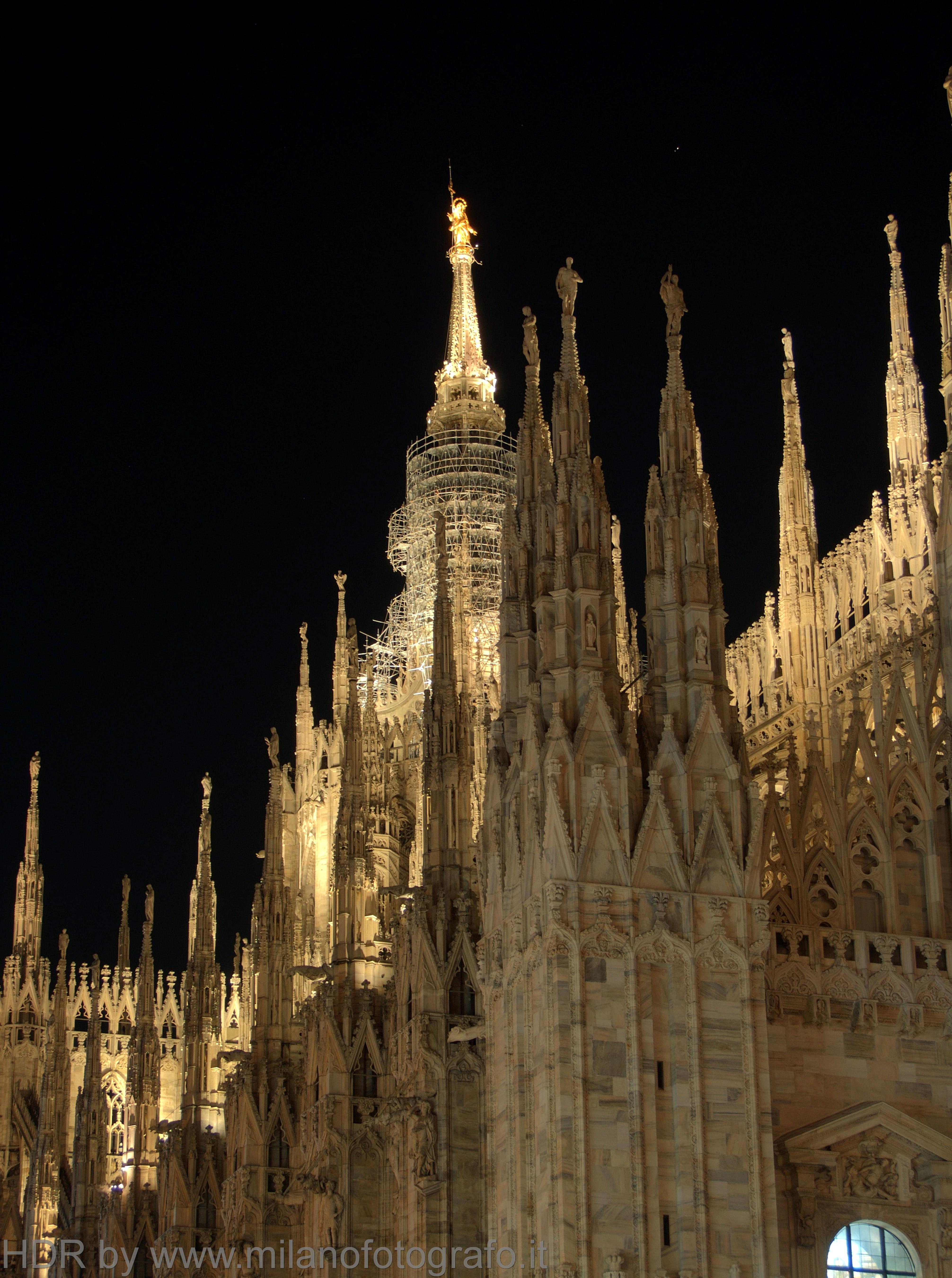 Milan (Italy): Detail of the Duomo - Milan (Italy)