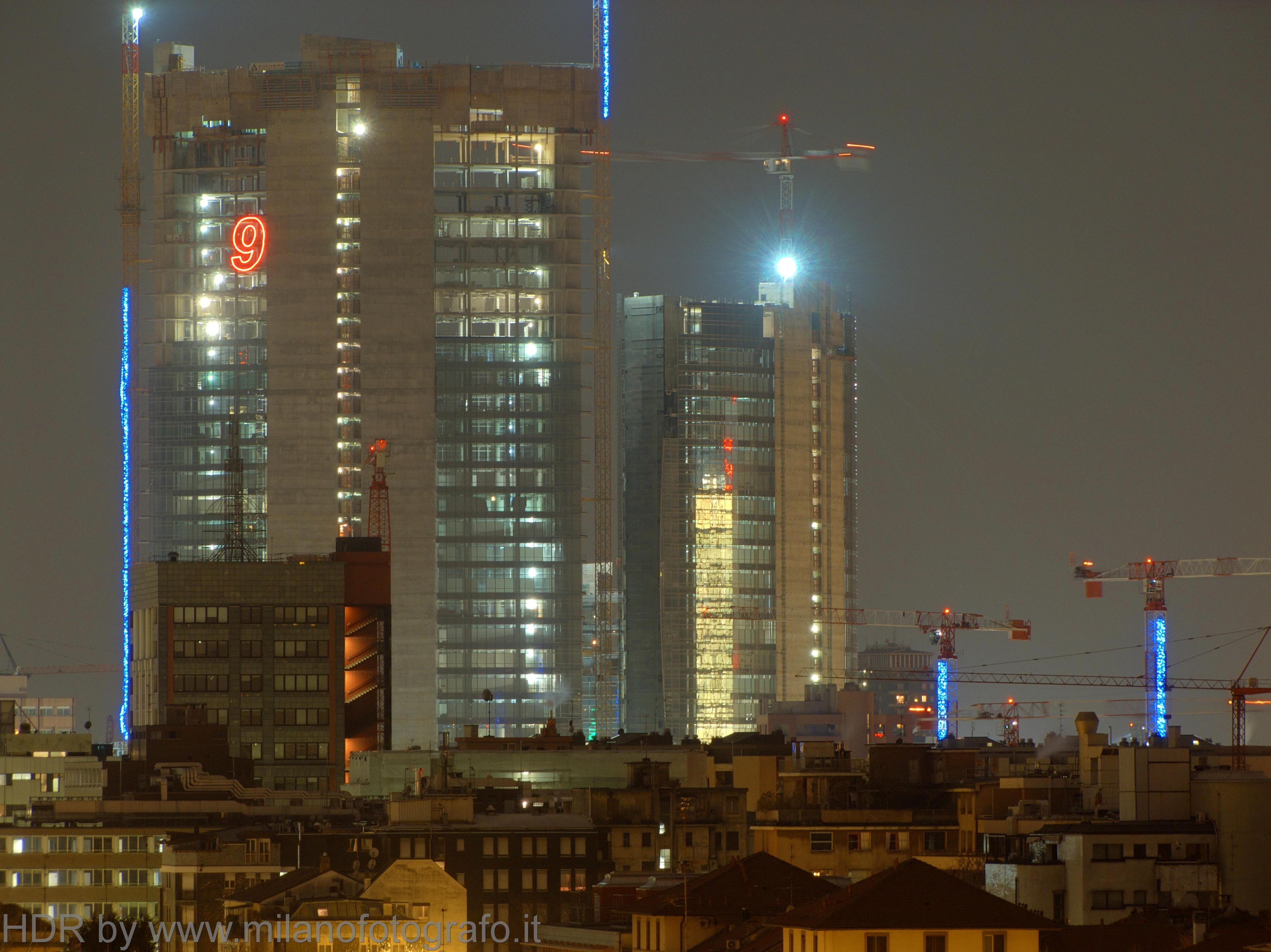 Milano: I nuovi grattacieli in zona Garibaldi Varesine - Milano