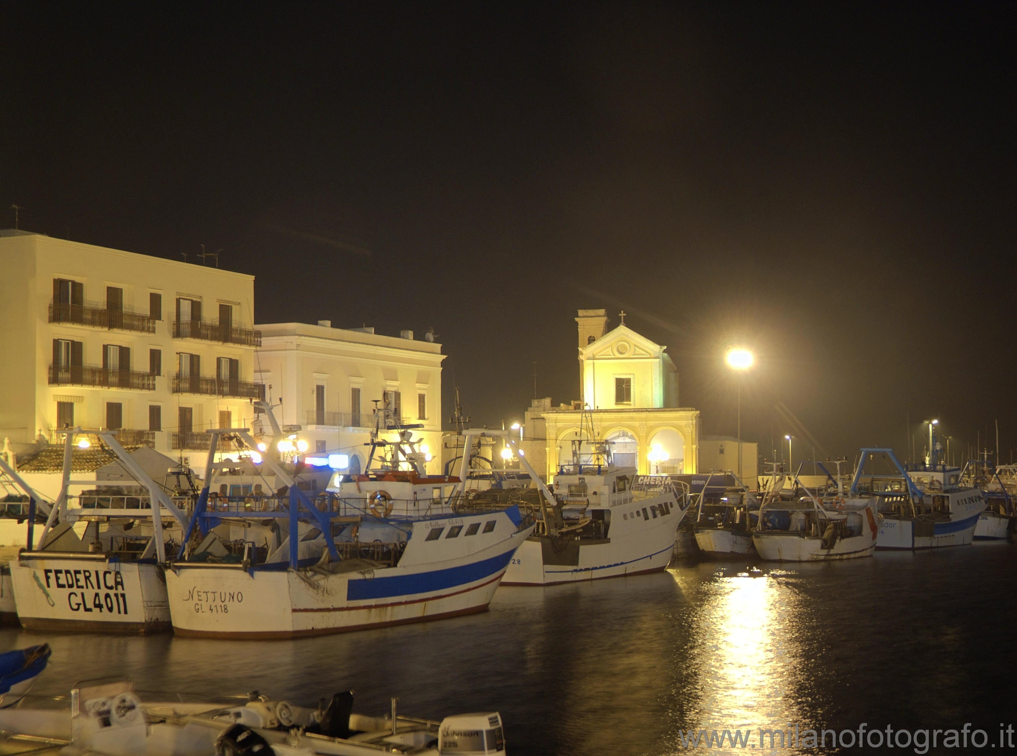 Gallipoli (Lecce, Italy): Part of the harbour - Gallipoli (Lecce, Italy)