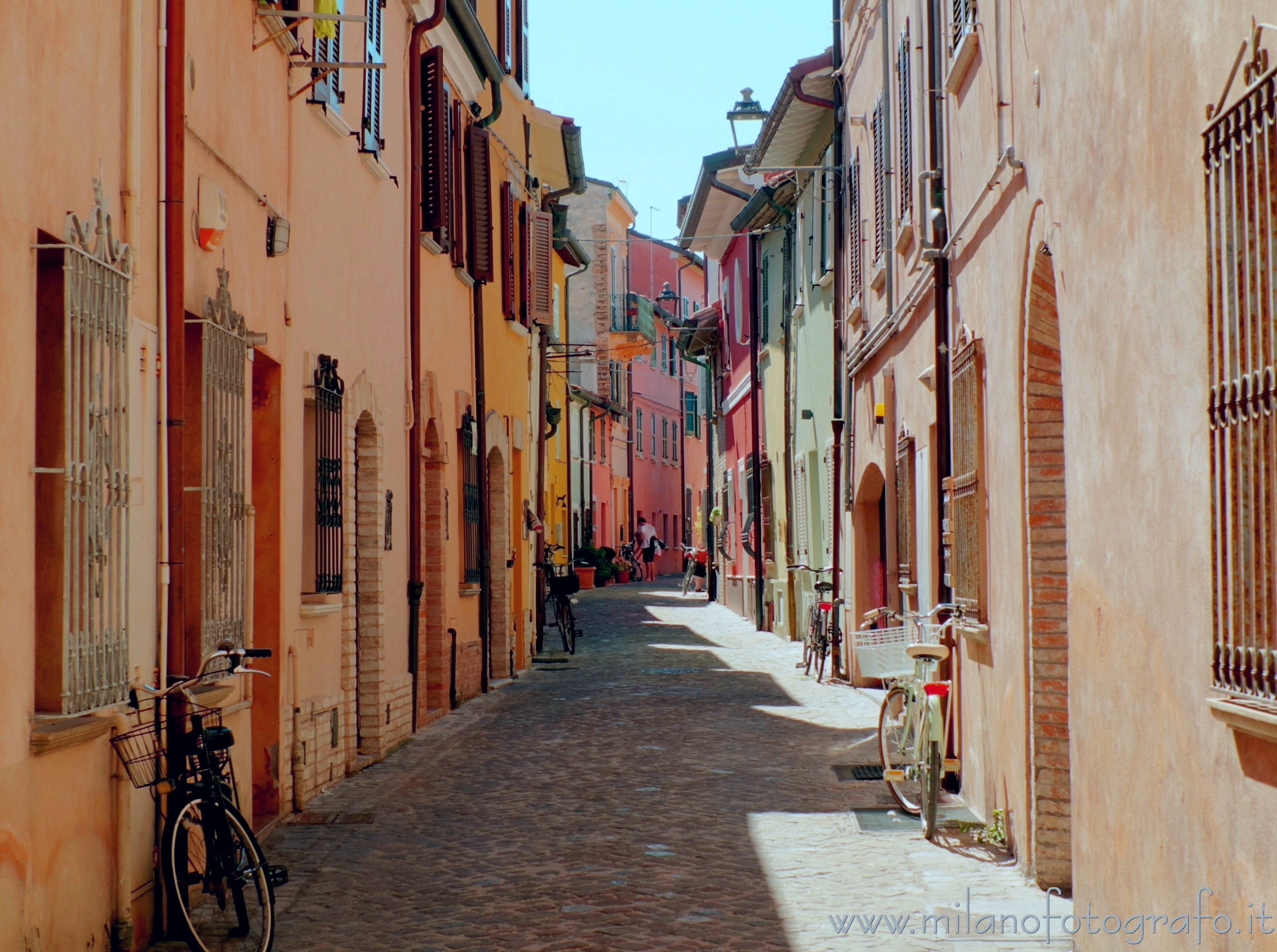 Fano (Pesaro e Urbino, Italy): Street of the old city centrer of Fano - Fano (Pesaro e Urbino, Italy)