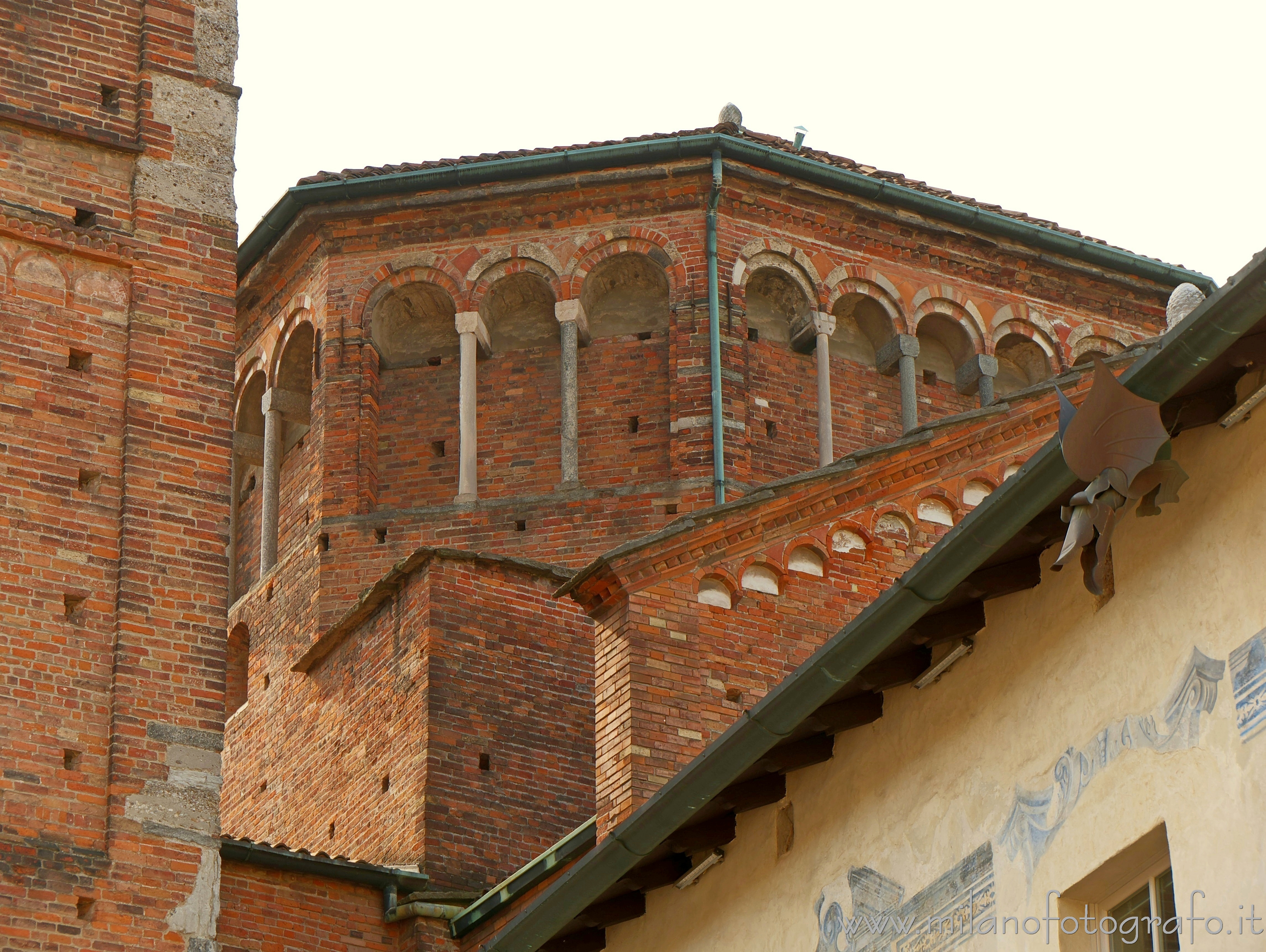 Milan (Italy): Tiburium of the Basilica of San Simpliciano - Milan (Italy)