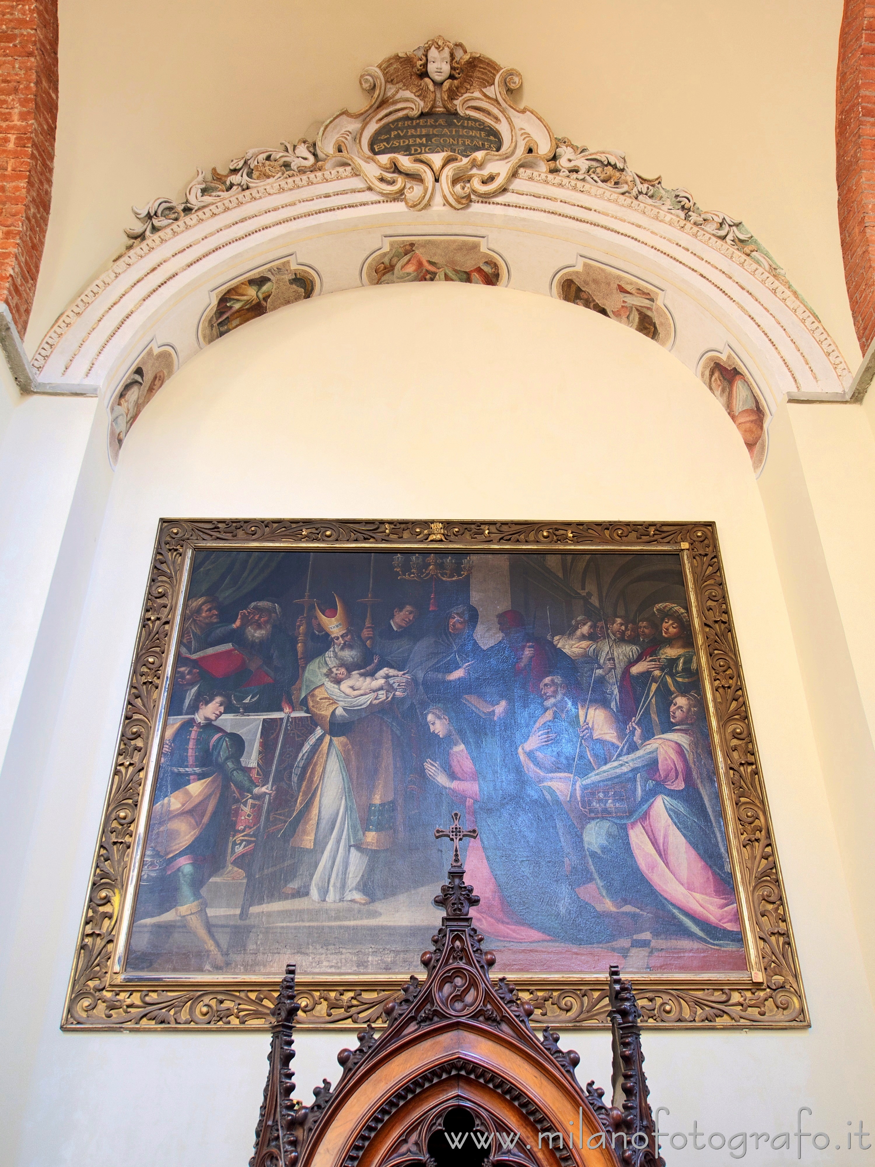Milano: Presentazione di Gesù al tempio nella Chiesa di Santa Maria del Carmine - Milano