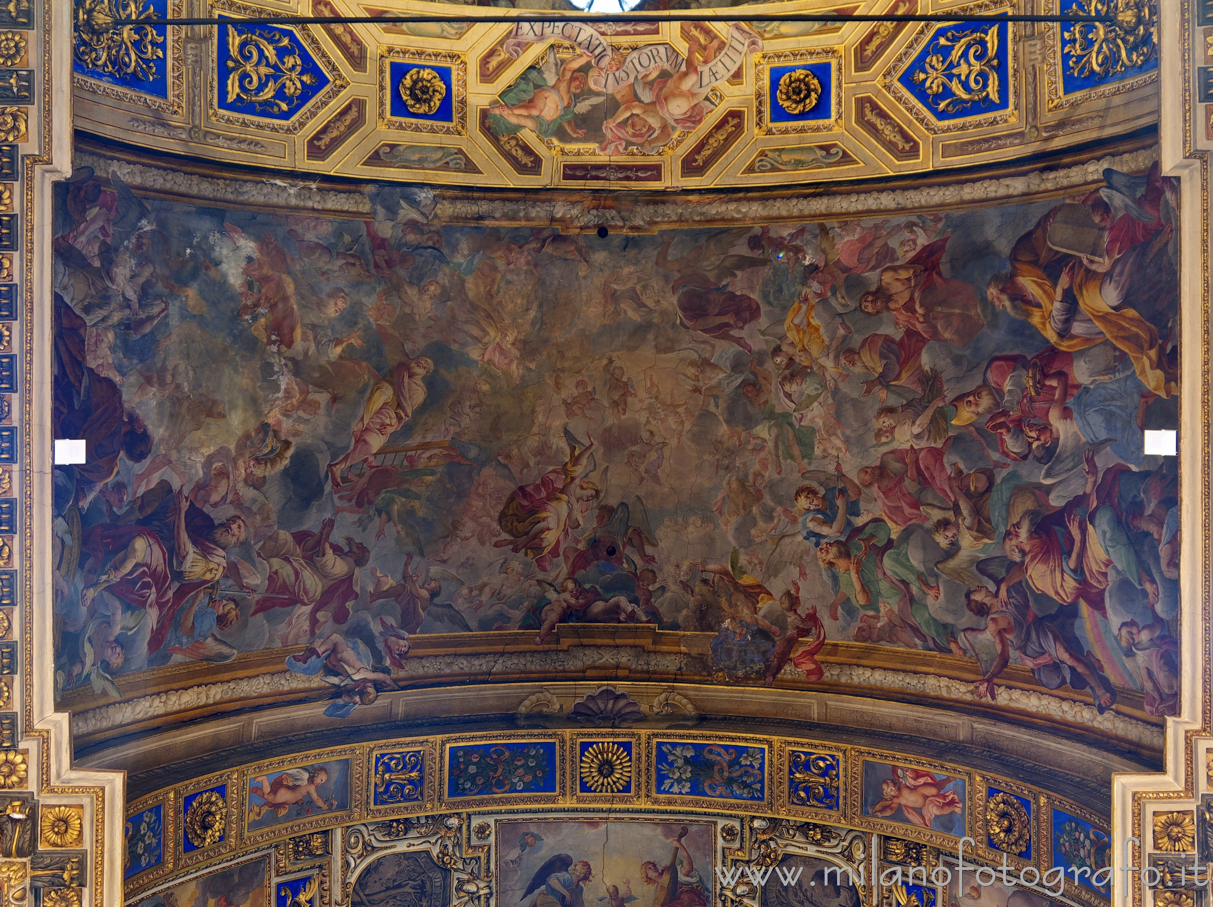 Milan (Italy): Arch of the patriarchs in the Church of Sant'Alessandro - Milan (Italy)