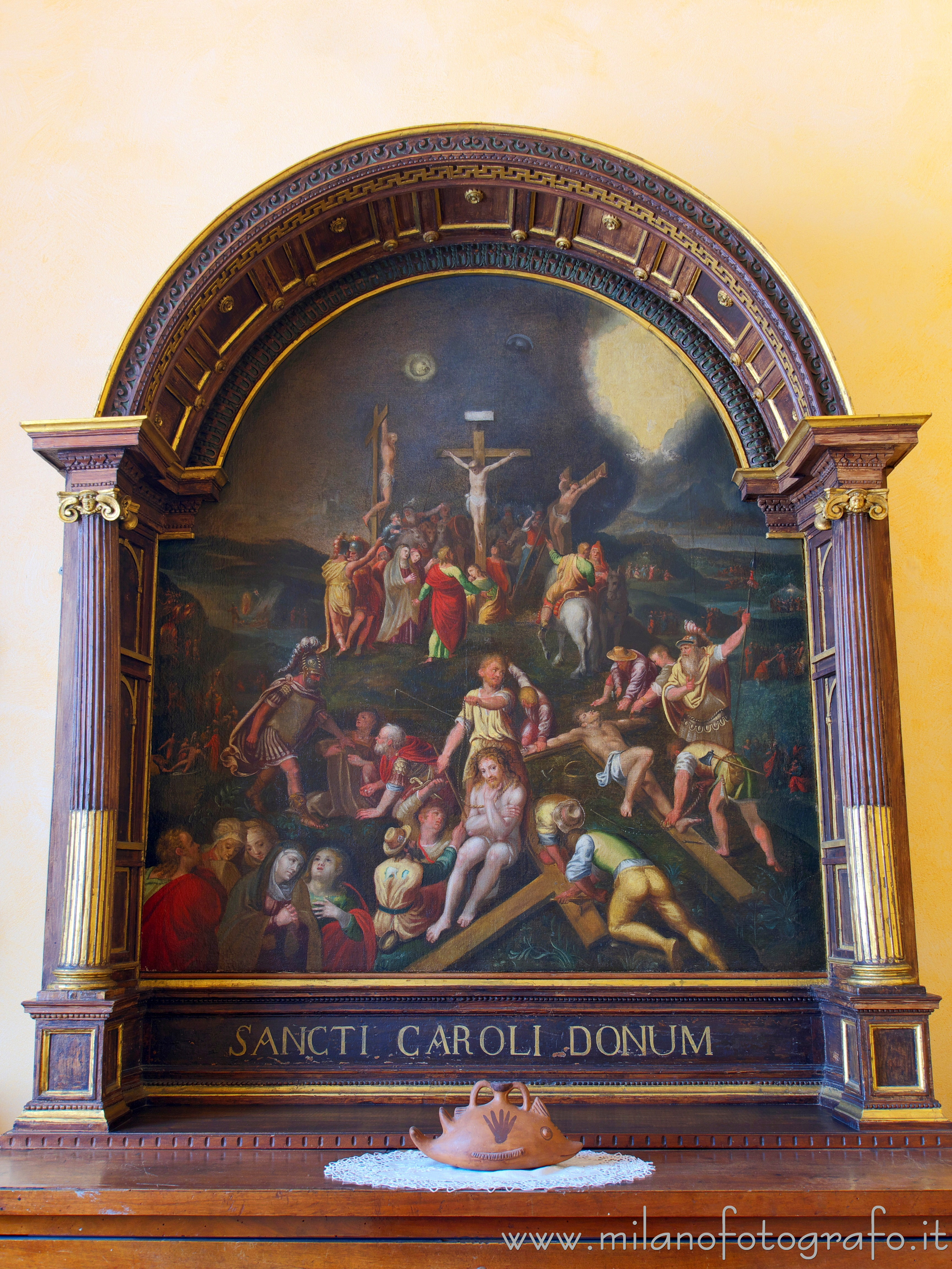 Monza (Monza e Brianza, Italy): Sancti Caroli Donum in the Church of Santa Maria di Carrobiolo - Monza (Monza e Brianza, Italy)