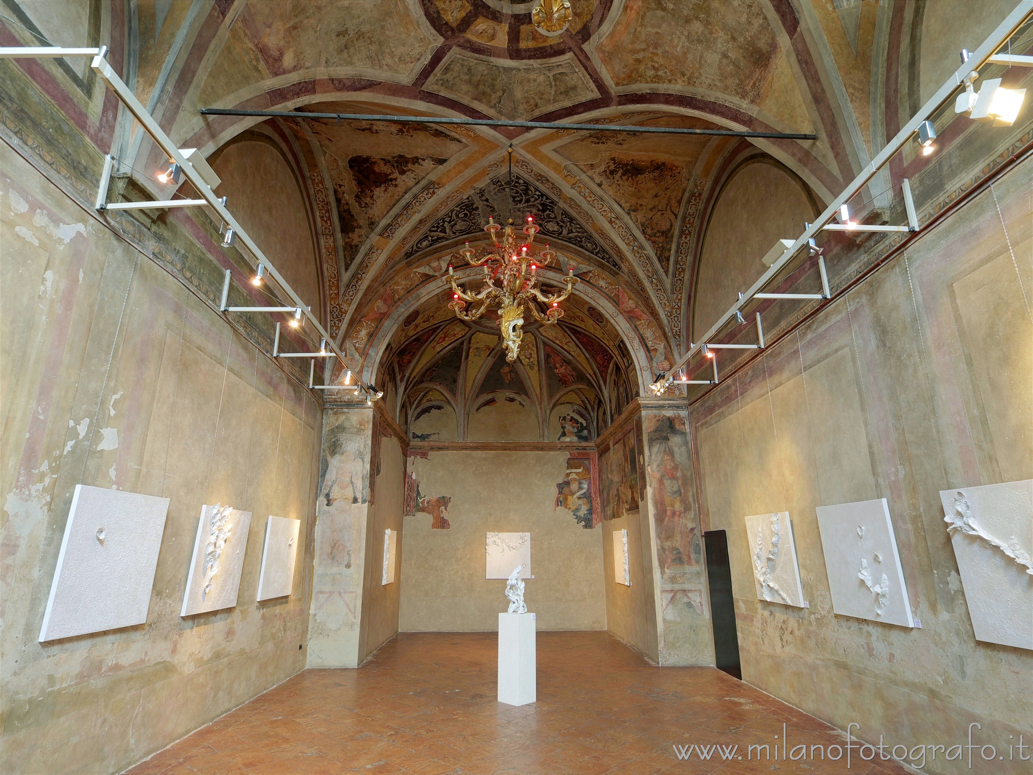 Milan (Italy): Interior of the apse of the Oratory of the Passion - Milan (Italy)