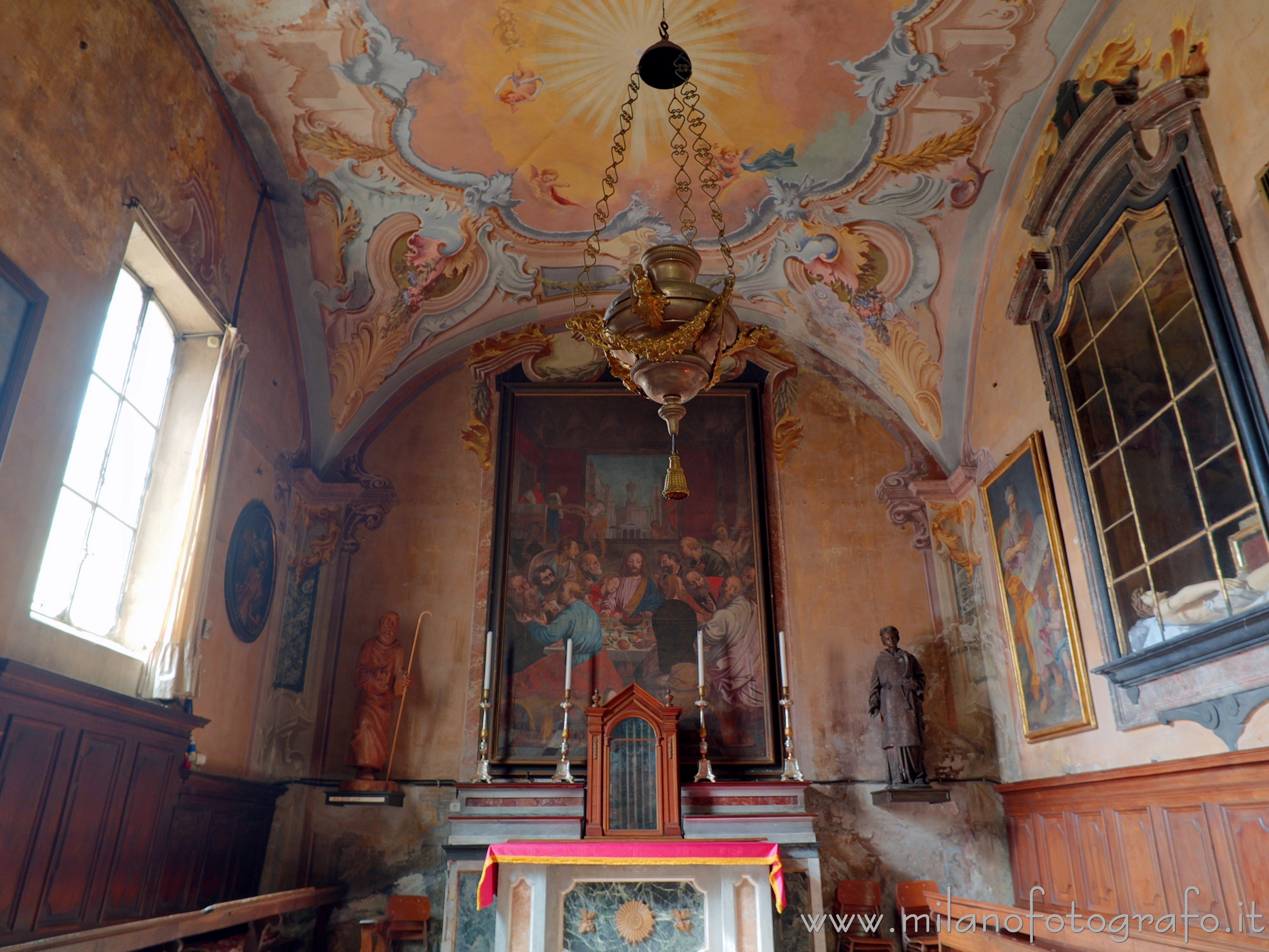 Orta San Giulio (Novara): Cappella del Santissimo Sacramento nella Chiesa di Santa Maria Assunta - Orta San Giulio (Novara)