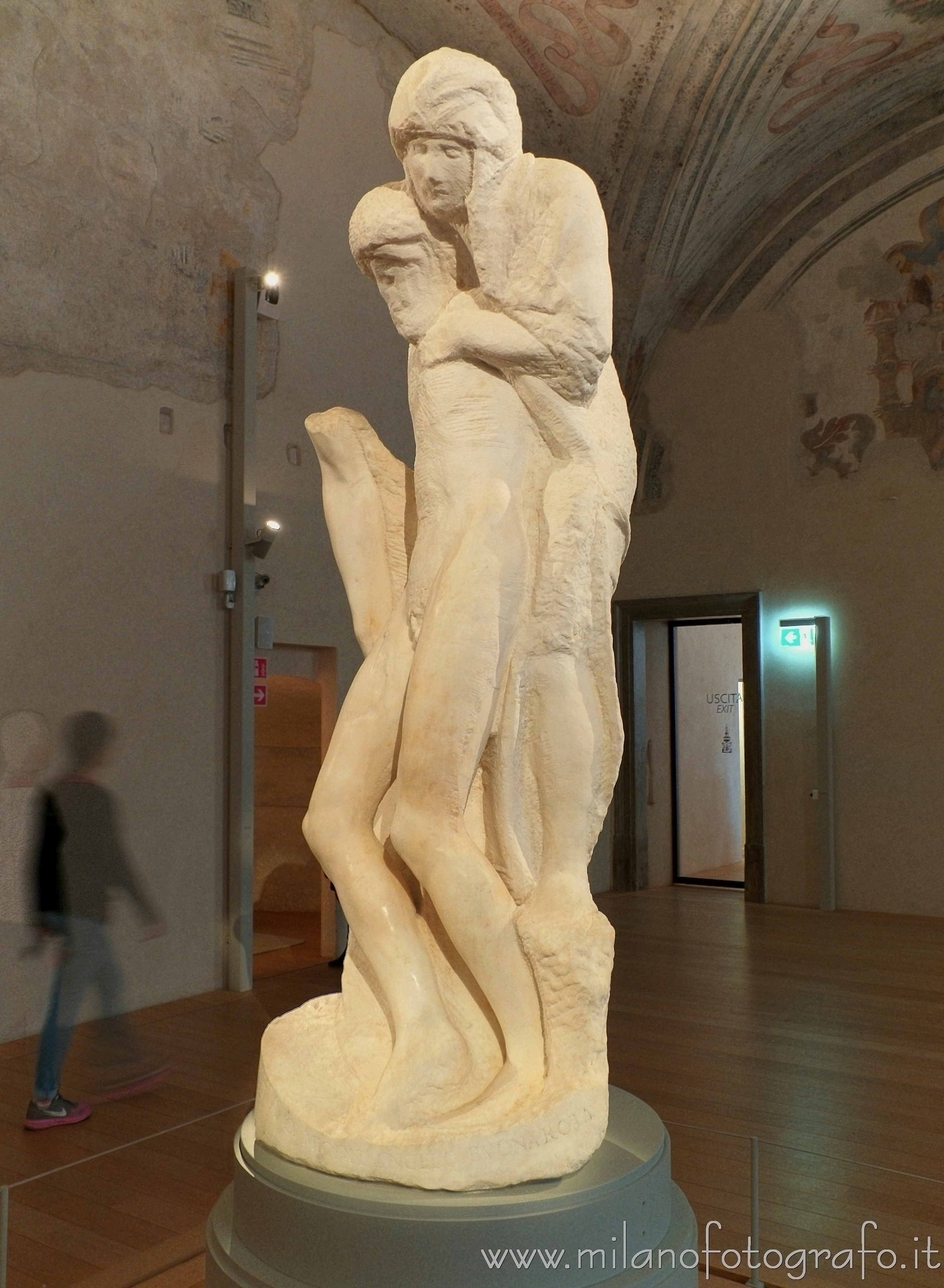Milan (Italy): Pietà Rondanini by Michelangelo - Milan (Italy)