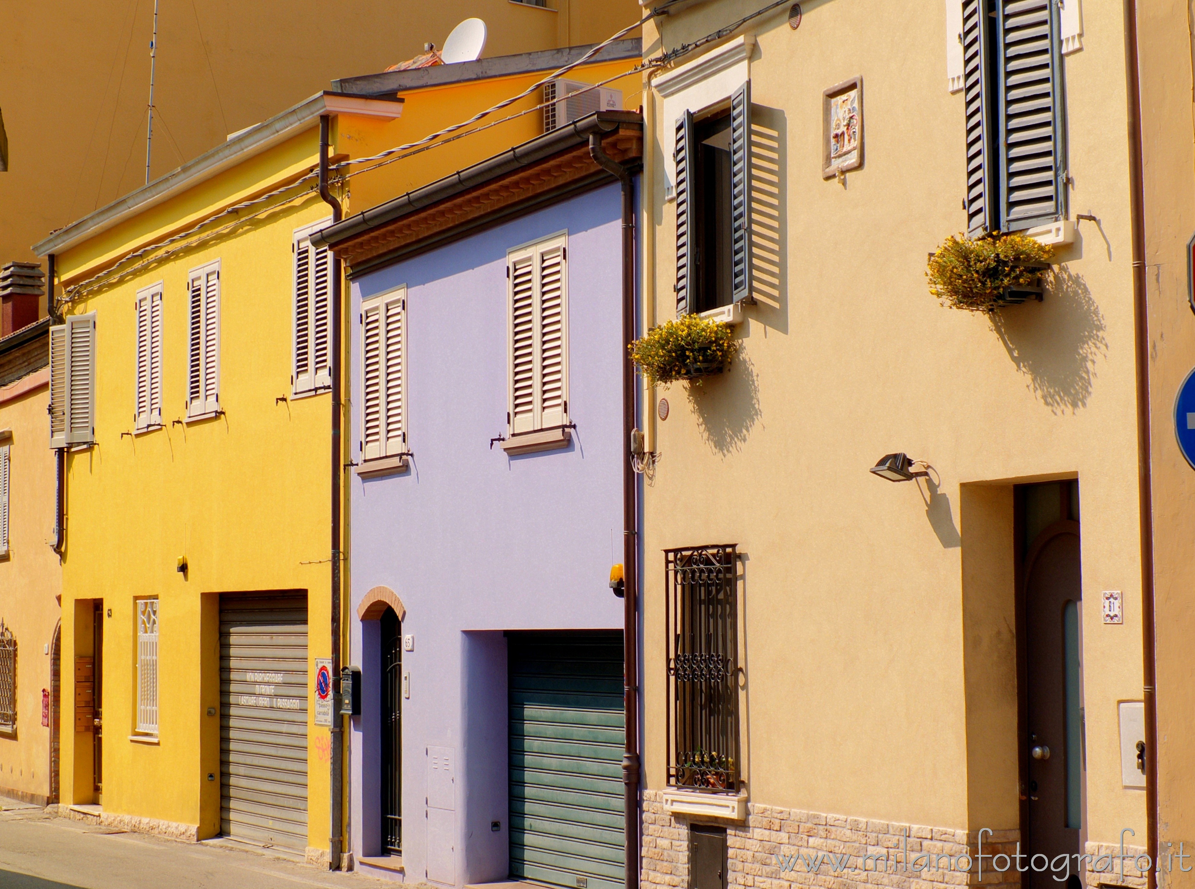 Rimini: Vecchie case del centro storico - Rimini