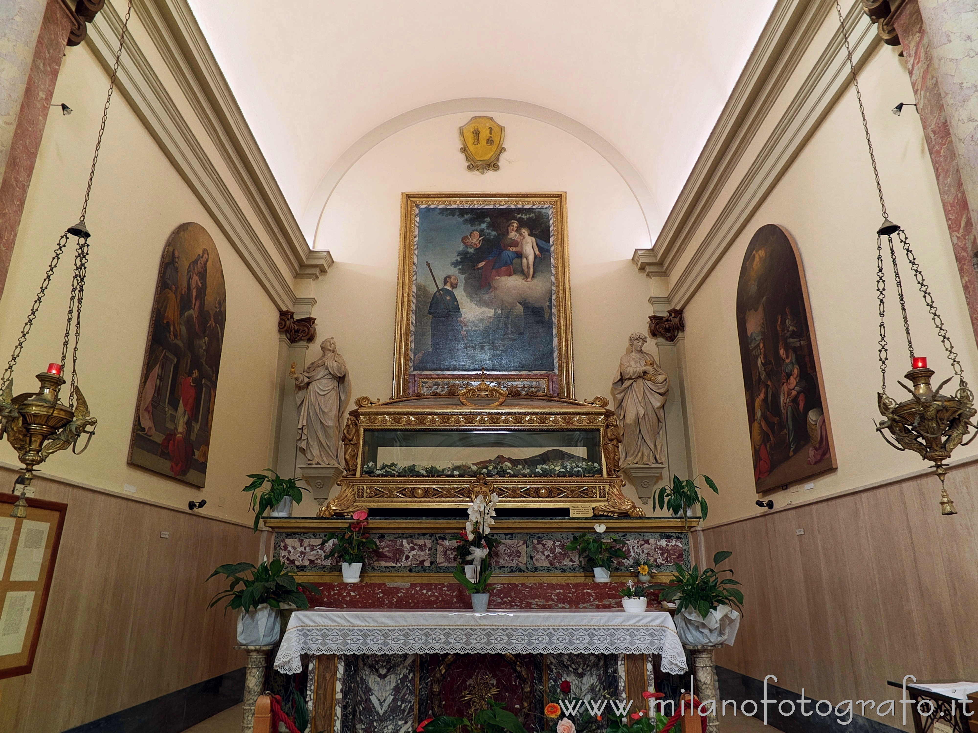 Saludecio (Rimini, Italy): Chapel of the Blessed Amato in the Church of San Biagio - Saludecio (Rimini, Italy)