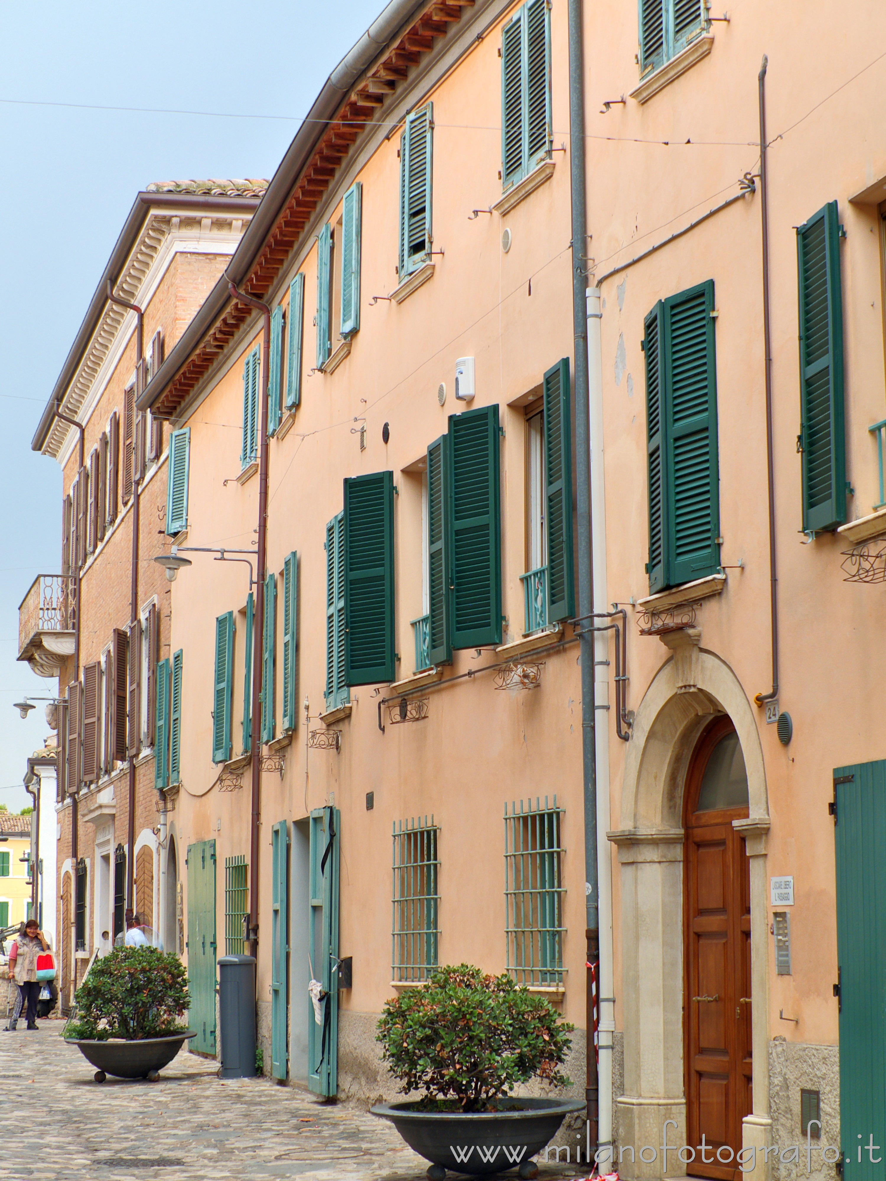 San Giovanni in Marignano (Rimini, Italy): Old houses of the town - San Giovanni in Marignano (Rimini, Italy) San Giovanni in Marignano (Rimini, Italy): Old houses of the town - San Giovanni in Marignano (Rimini, Italy)