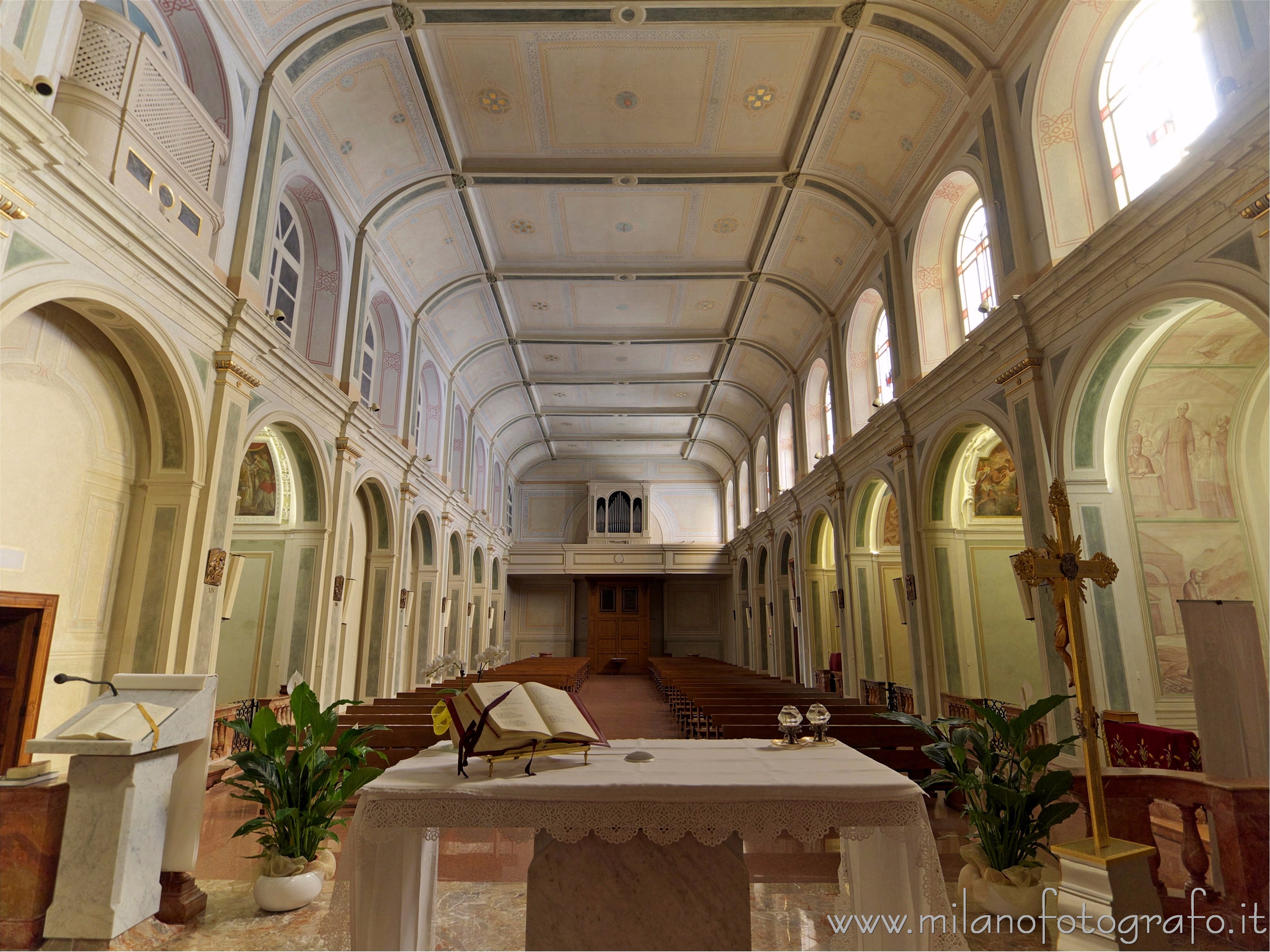 Milan (Italy): Art nouveau nave of the Church of Sant'Ambrogio ad Nemus - Milan (Italy)