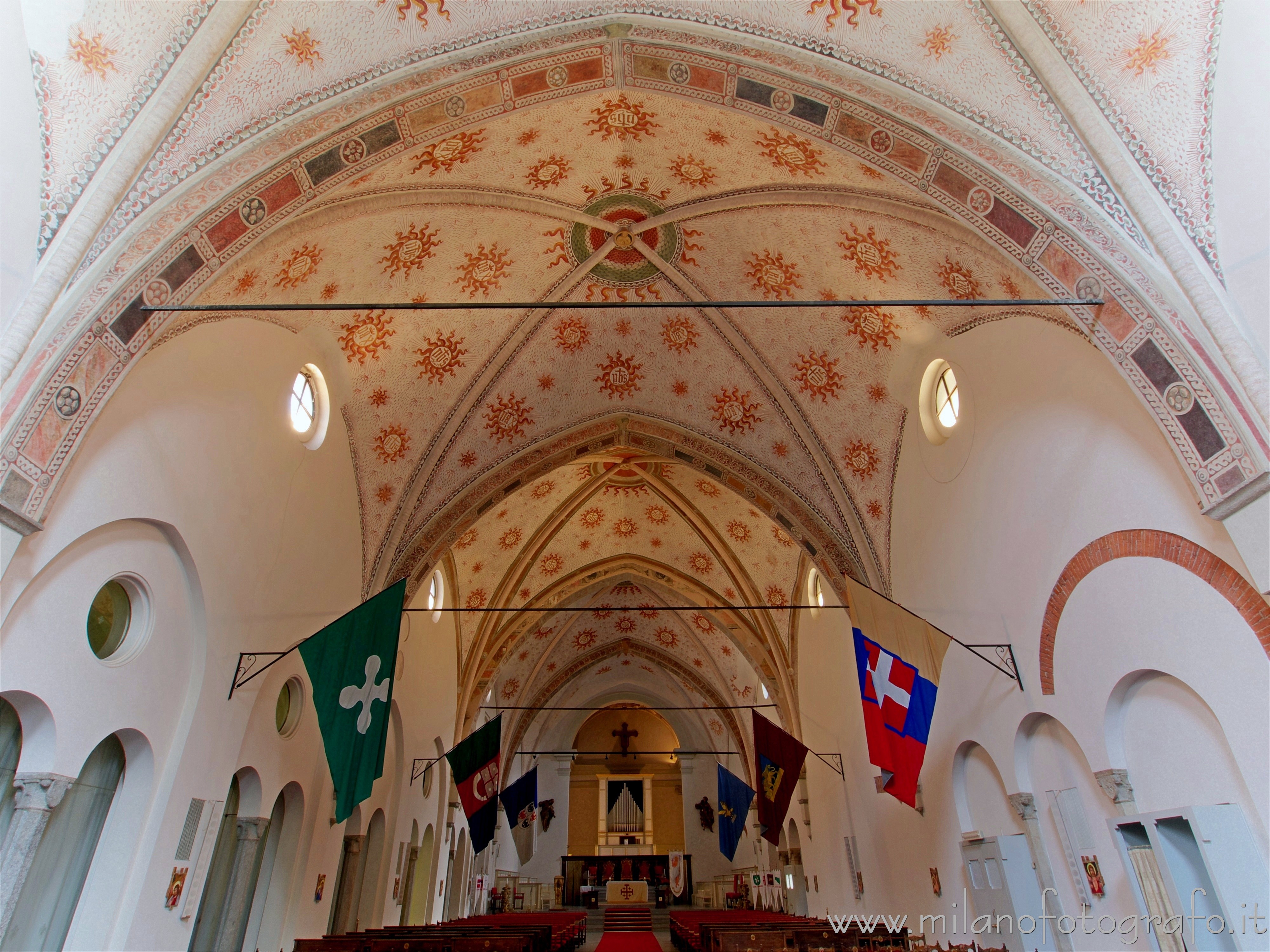 Milan (Italy): Interior of the Church of Santa Maria della Pace - Milan (Italy)