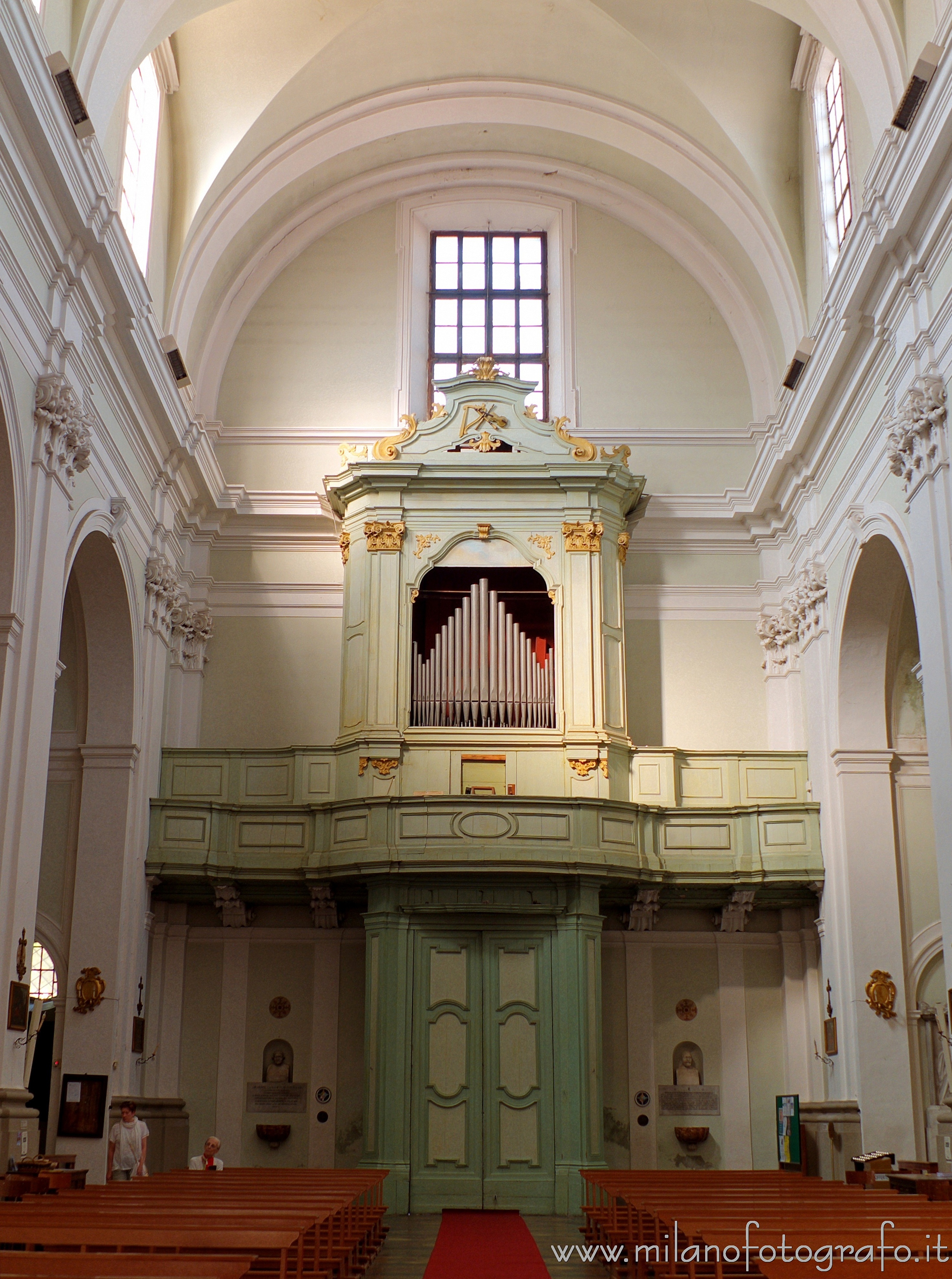 Santarcangelo di Romagna (Rimini): Controfacciata della Chiesa della beata Vergine del Rosario - Santarcangelo di Romagna (Rimini)