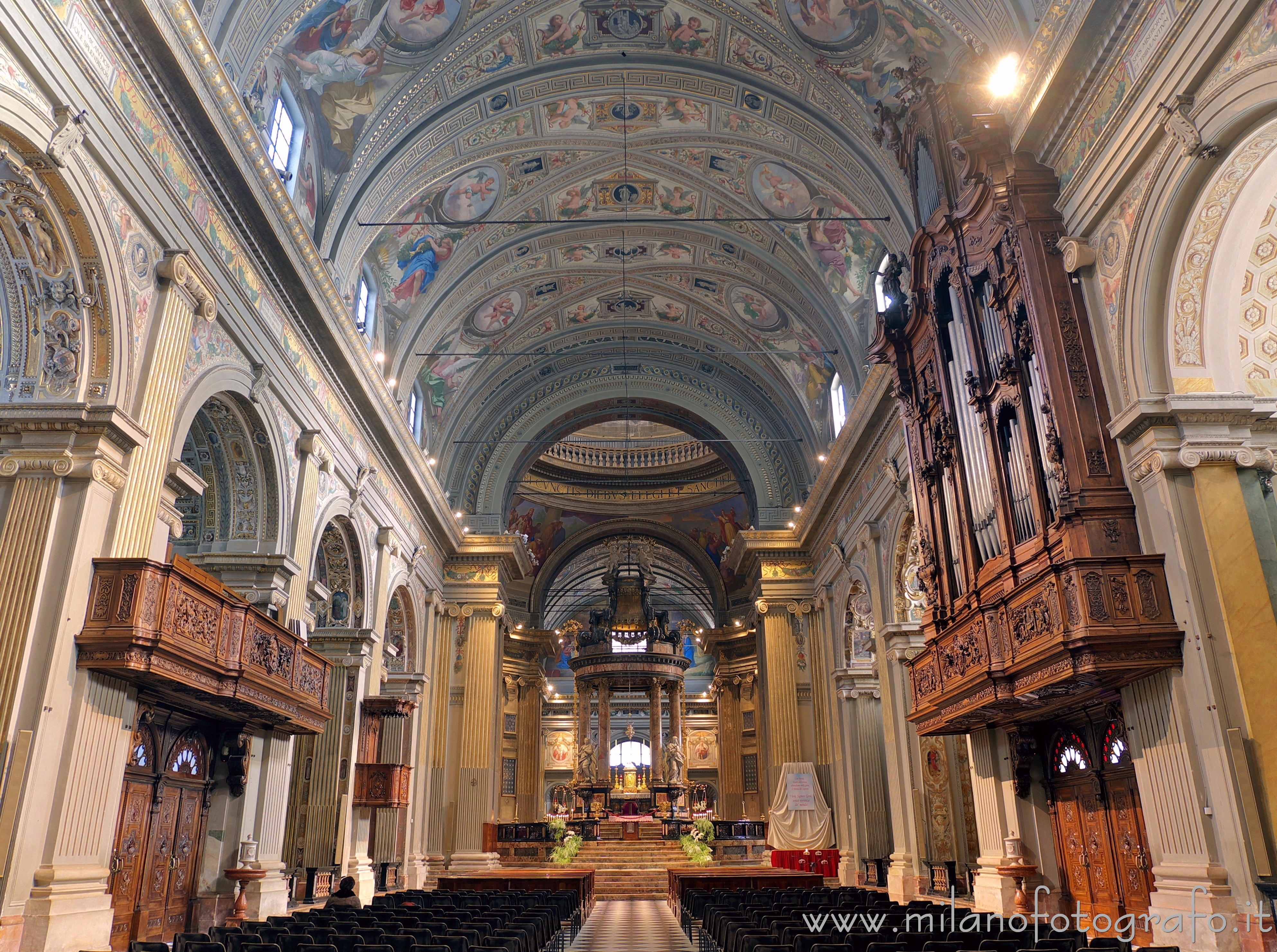 Caravaggio (Bergamo): Interno della chiesa del Santuario di Caravaggio - Caravaggio (Bergamo)