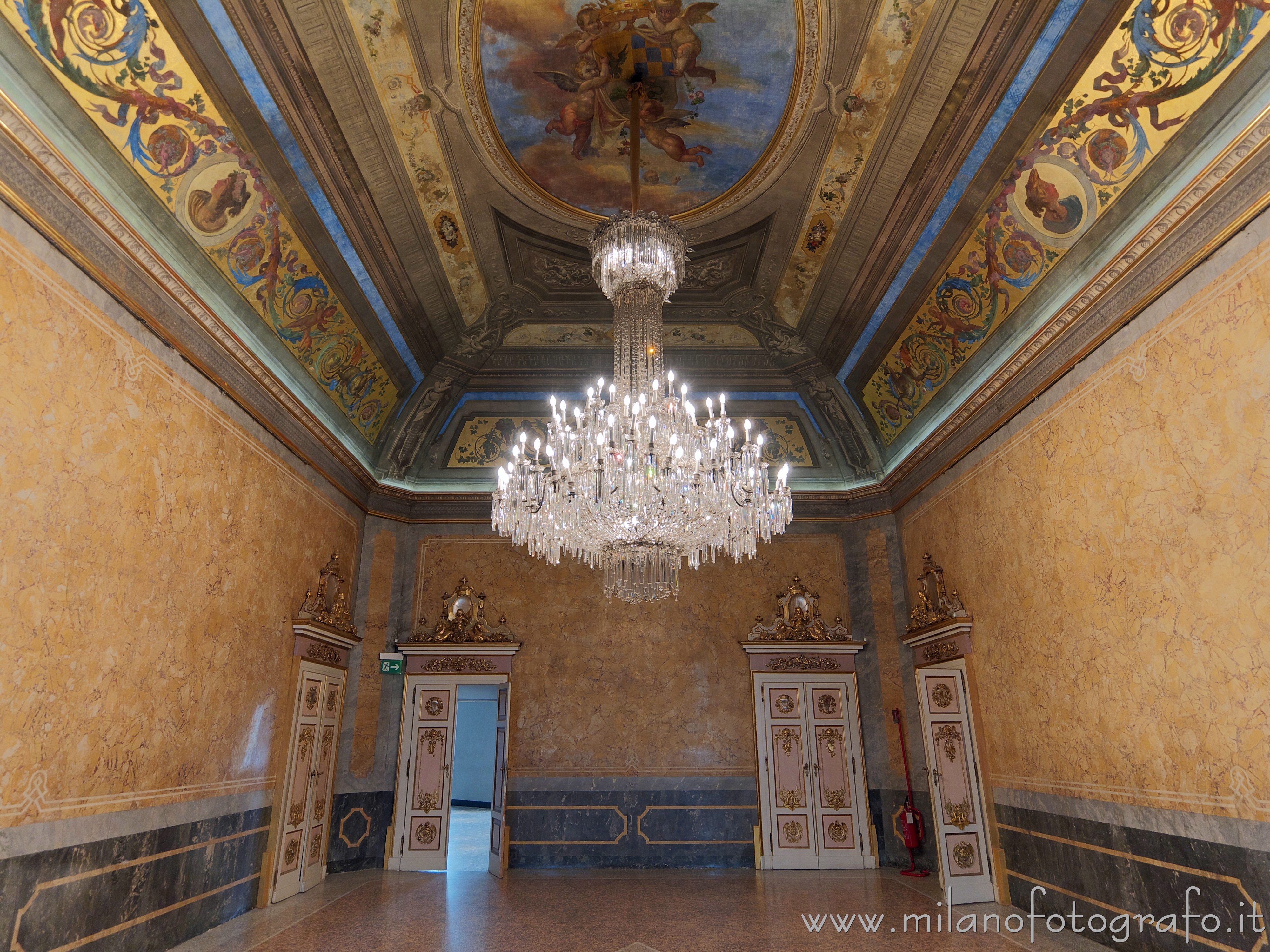 Milano: Sala Beauharnais di Palazzo Serbelloni - Milano