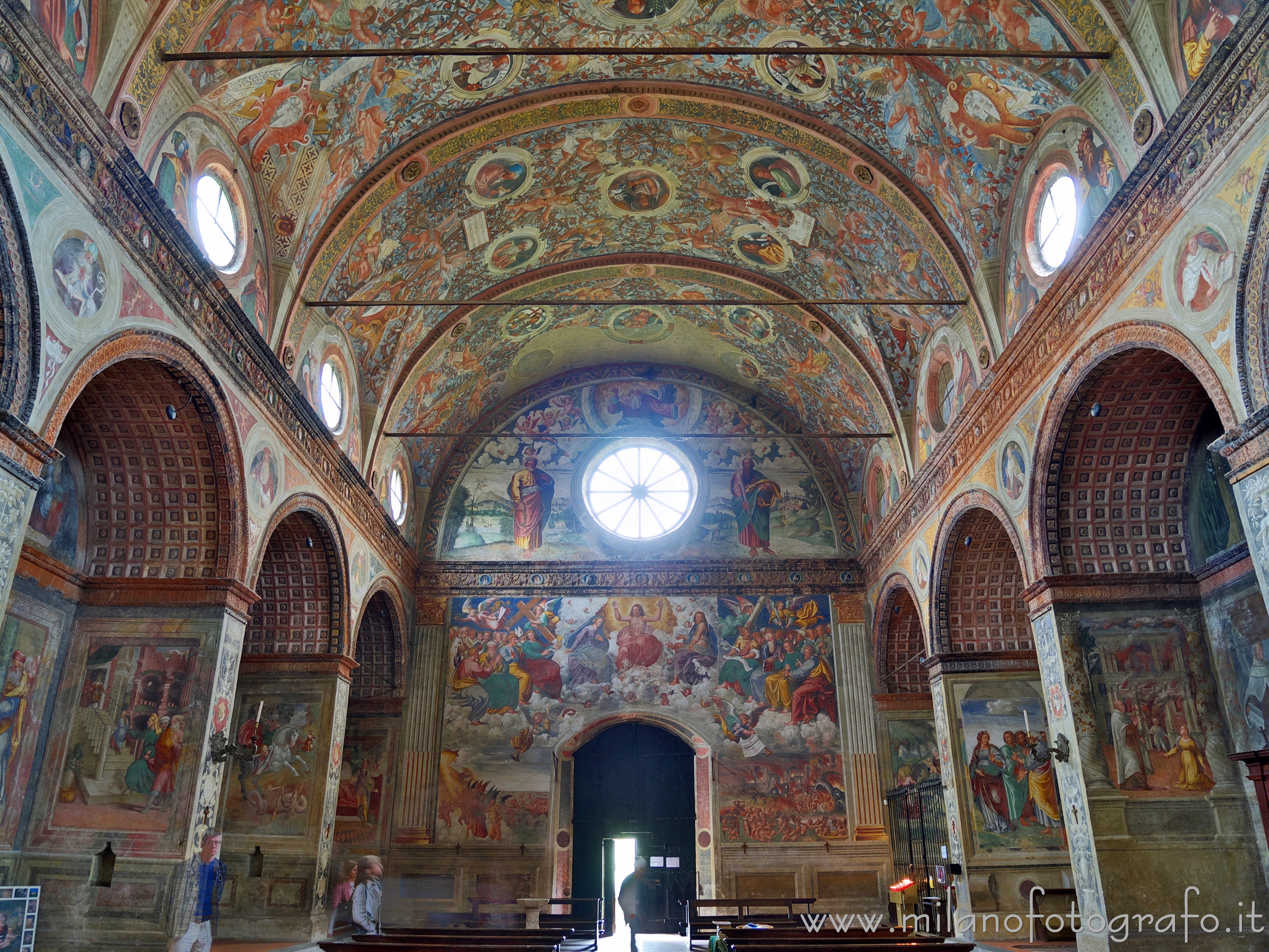 Soncino (Cremona, Italy): Nave of the Church of Santa Maria delle Grazie - Soncino (Cremona, Italy)