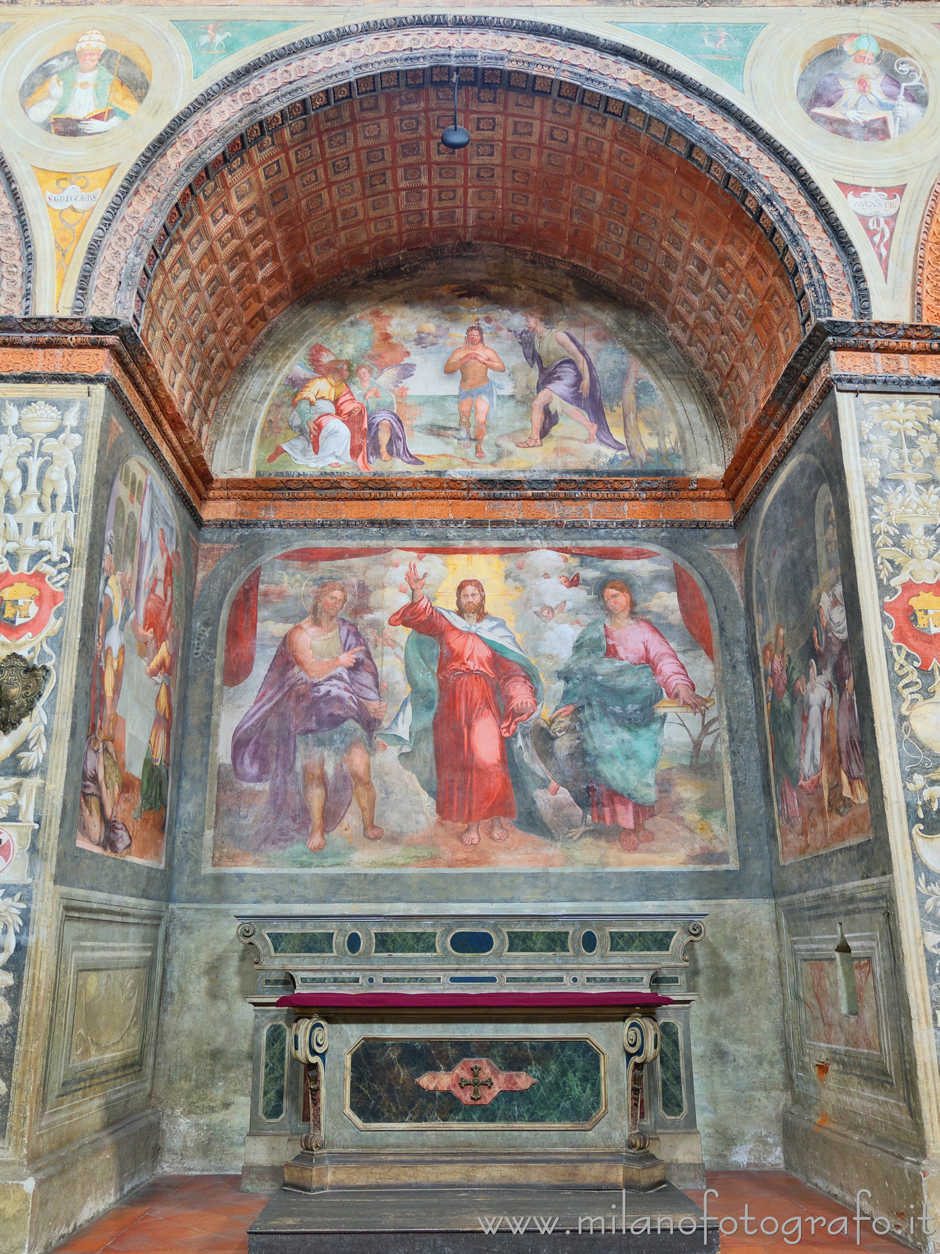 Soncino (Cremona): Cappella dei Santi Giovanni Battista ed Evangelista nella Chiesa di Santa Maria delle Grazie - Soncino (Cremona)