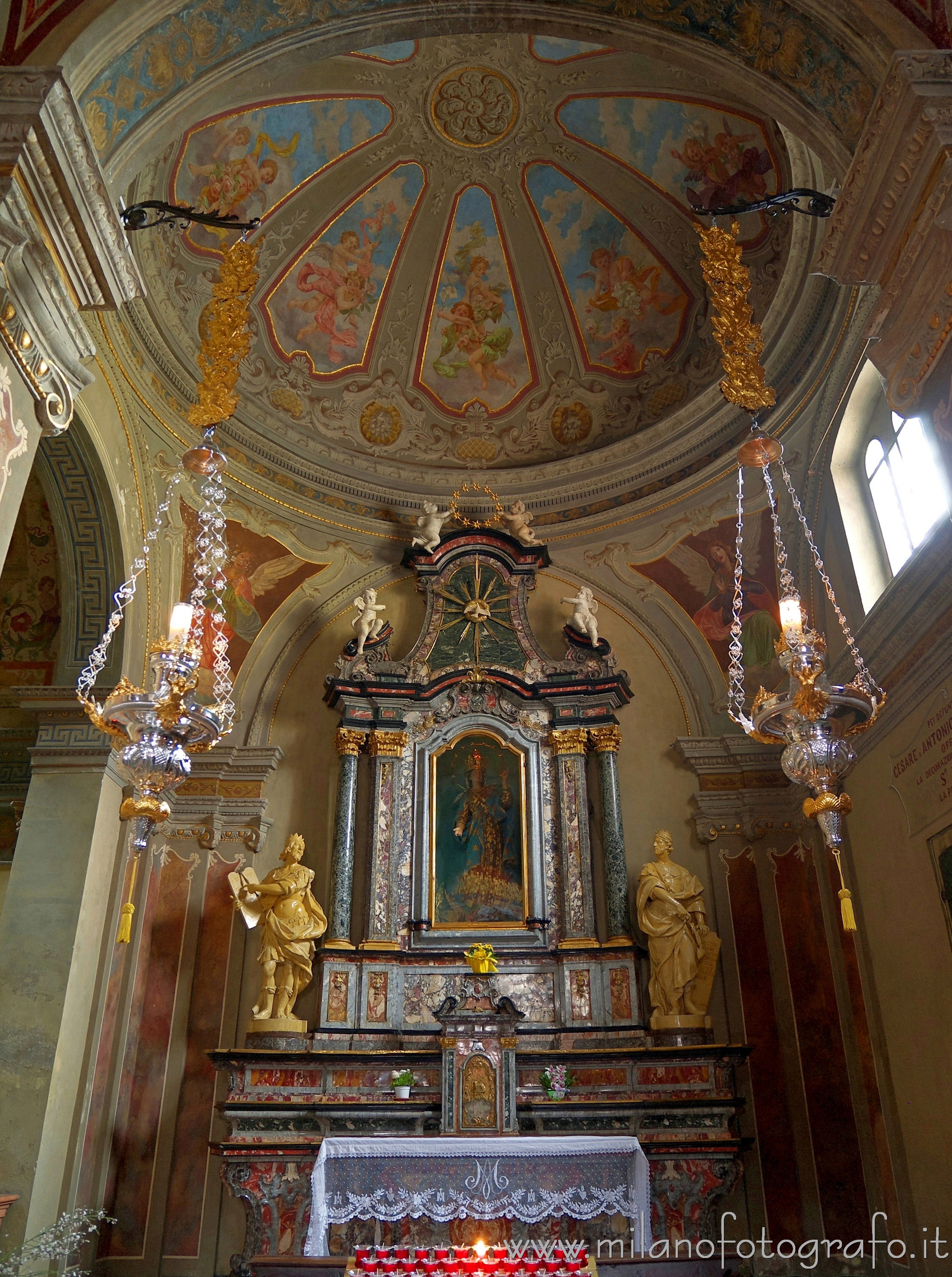 Soncino (Cremona, Italy): Chapel of the Immaculate Conception in the Pieve of Santa Maria Assunta - Soncino (Cremona, Italy)
