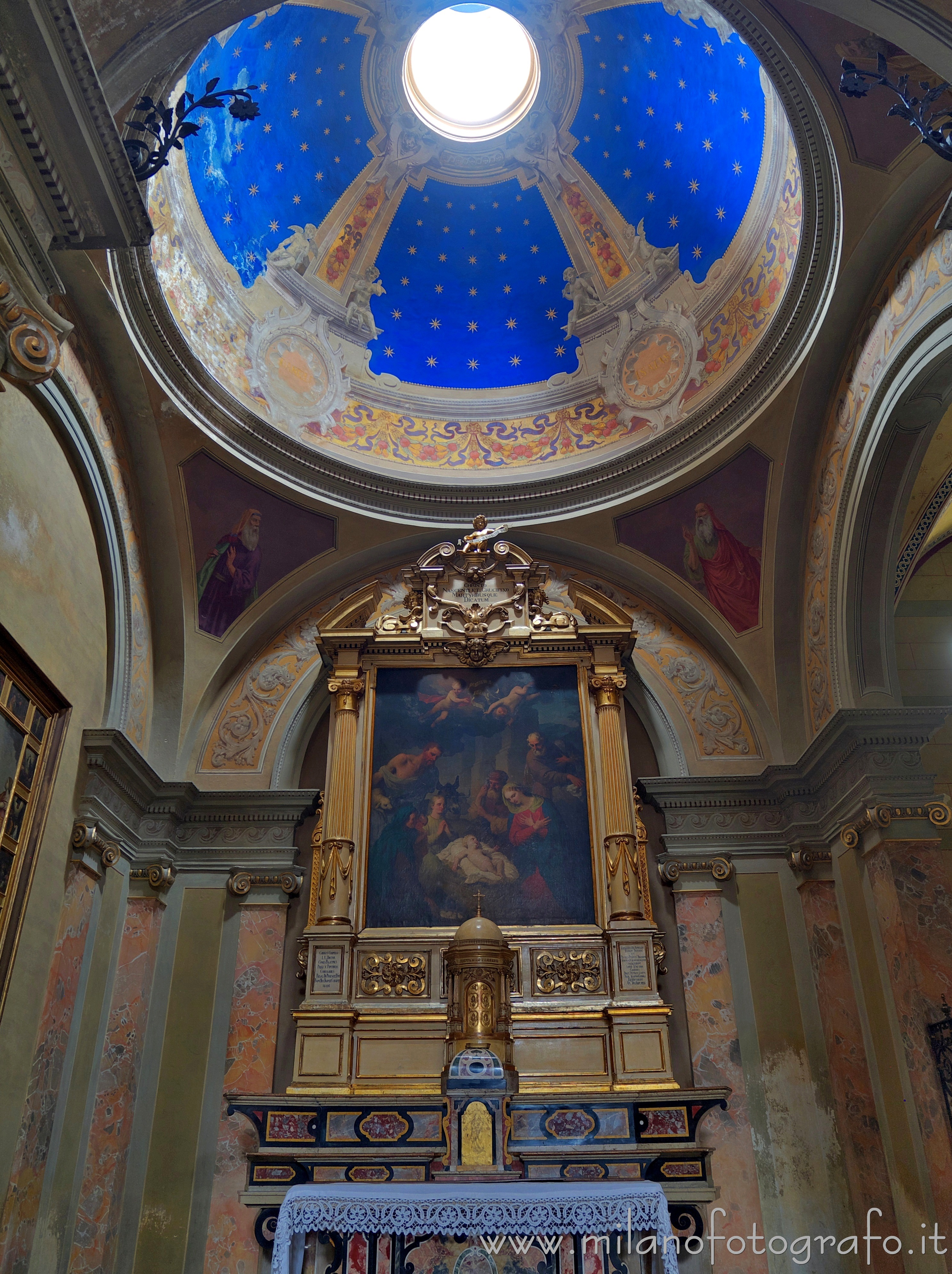 Soncino (Cremona, Italy): Chapel of the Holy Nativity in the parish Church of  Santa Maria Assunta - Soncino (Cremona, Italy)