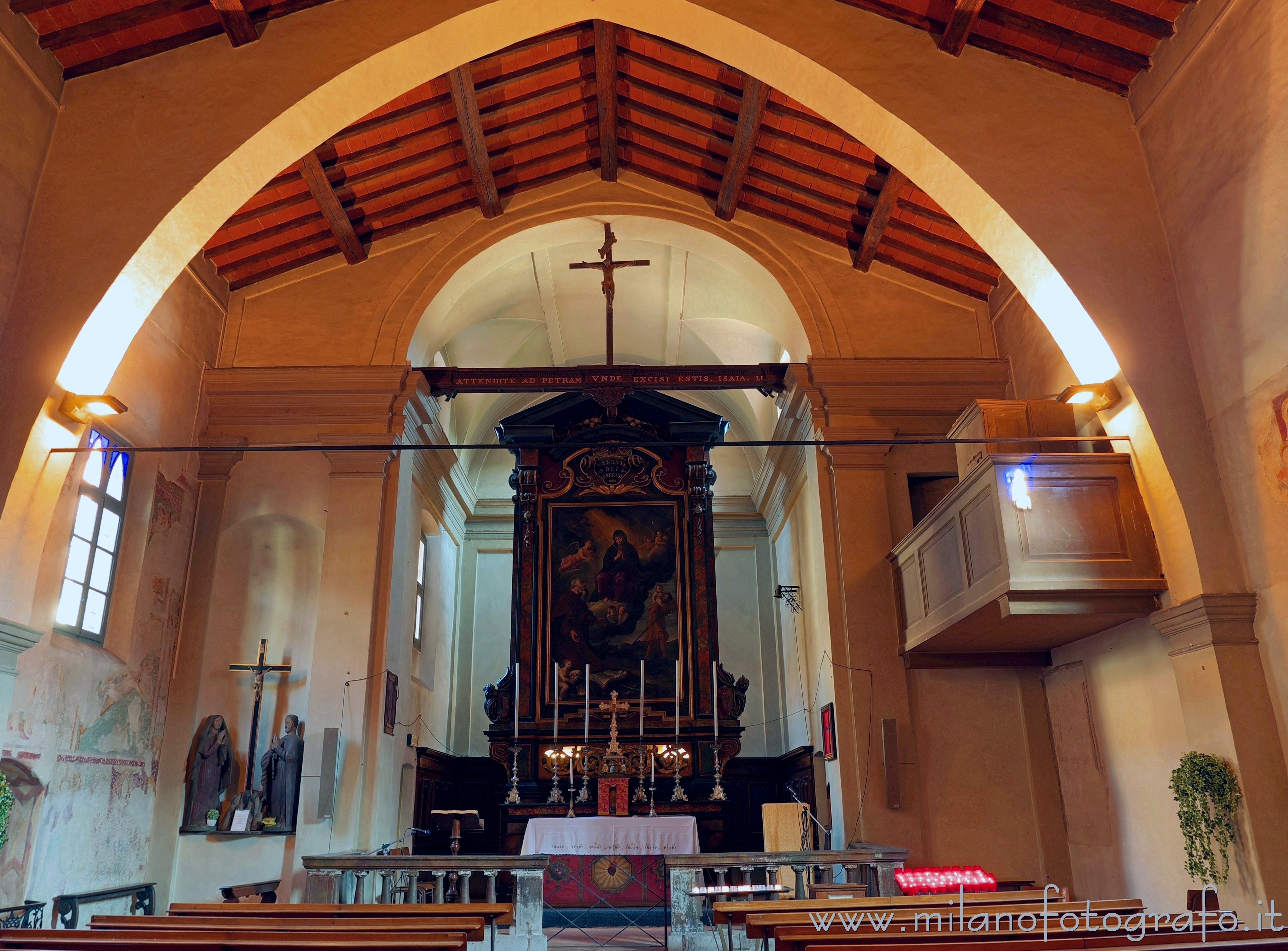 Vimercate (Monza e Brianza): Interno dell'Oratorio di Sant'Antonio - Vimercate (Monza e Brianza)