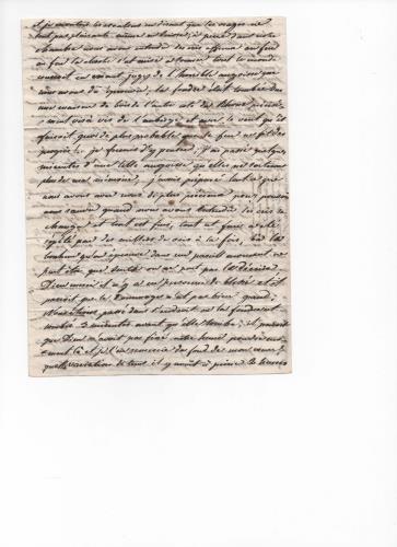Sheet 4 of the second of 25 letters written by Luisa D'Azeglio during her trip to Baden.