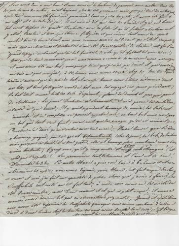 Sheet 2 of the seventeenth of 25 letters written by Luisa D'Azeglio during her trip to Baden.