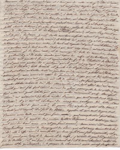 Sheet 2 of the third of 41 letters written by Luisa D'Azeglio during her trip to Karlsbad.