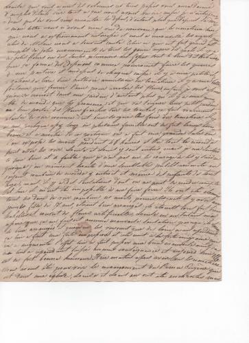 Foglio 2 della settiman di 41 lettere scritte da Luisa D'Azeglio durante il suo viaggio a Karlsbad.
