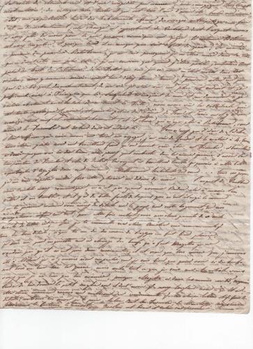 Sheet 5 of the eighth of 41 letters written by Luisa D'Azeglio during her trip to Karlsbad.