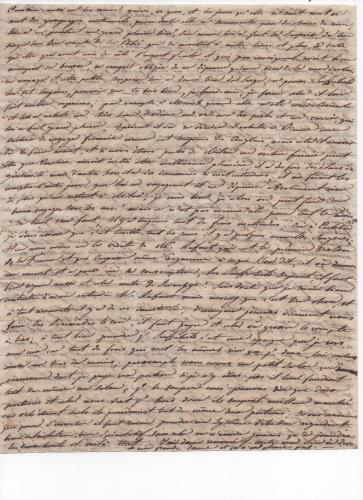 Sheet 2 of the twelfth of 41 letters written by Luisa D'Azeglio during her trip to Karlsbad.