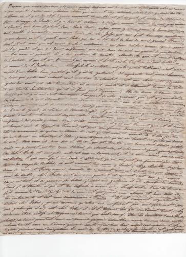 Sheet 2 of the thirty-fourth of 41 letters written by Luisa D'Azeglio during her trip to Karlsbad.