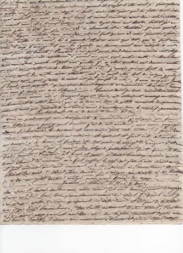 Sheet 3 of the thirty-sixth of 41 letters written by Luisa D'Azeglio during her trip to Karlsbad.