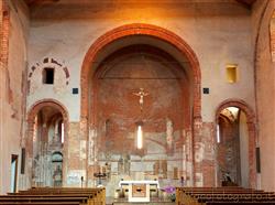Milan - Churches / Religious buildings: Red Church or Santa Maria at the Font
