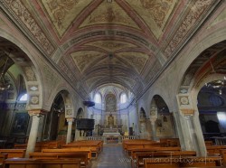 Places  of historical value  of artistic value in the Biella area: Church of Santa Maria Maggiore