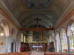 Sehensw  von historischem Wert  von künstlerischem Wert in der Biella Gegend: Kirche von Sankt Lorenz Märtyrer