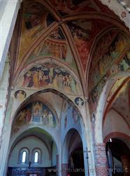 Places  of historical value  of artistic value around Milan (Italy): Abbey of Viboldone