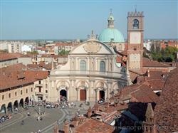 Places  of historical value  of artistic value around Milan (Italy): Vigevano