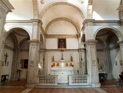 Places  of historical value  of artistic value around Milan (Italy): Church of San Lucio in Moncucco