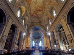 Places  of historical value  of artistic value around Milan (Italy): St. Michael the Archangel Church