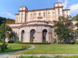 Places  of historical value  of artistic value around Milan (Italy): Villa Pusterla Arconati Crivelli