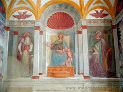 Places  of historical value  of artistic value around Milan (Italy): Church of Sant'Andrea