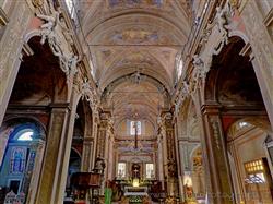 Places  of historical value  of artistic value around Milan (Italy): Church of the Nativity of the Virgin Mary
