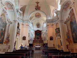 Places  of historical value  of artistic value around Milan (Italy): Church of San Lorenzo