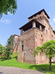 Places  of historical value  of artistic value around Milan (Italy): Fortess