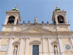 Places  of historical value  of artistic value around Milan (Italy): Church of Santa Maria Assunta e San Giacomo Maggiore