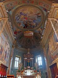 Places  of historical value  of artistic value around Milan (Italy): Sanctuary of the Holy Crucifix