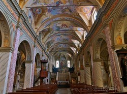 Places  of historical value  of artistic value around Milan (Italy): Church of San Giacomo