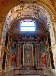 Places  of historical value  of artistic value around Milan (Italy): Sanctuary of the Blessed Virgin of the Rosary