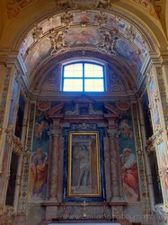 Places  of historical value  of artistic value around Milan (Italy): Sanctuary of the Blessed Virgin of the Rosary