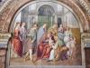 Biella: Affresco raffigurante la Circoncisione nella Chiesa della Santissima Trinità
